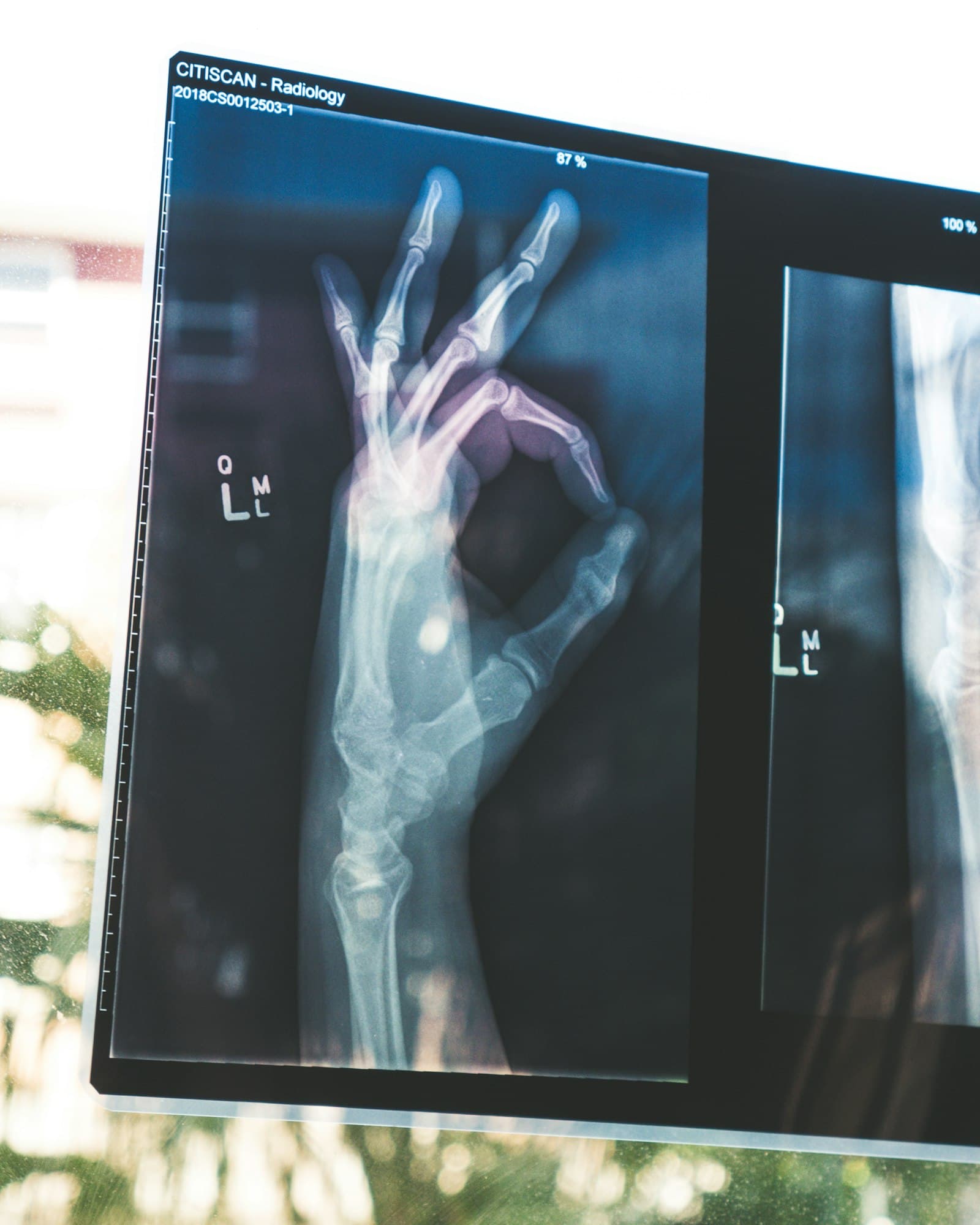 Digital diagnostic imaging equipment in a clinical setting